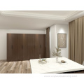 Wholesale customized modern solid wood bedroom wardrobe